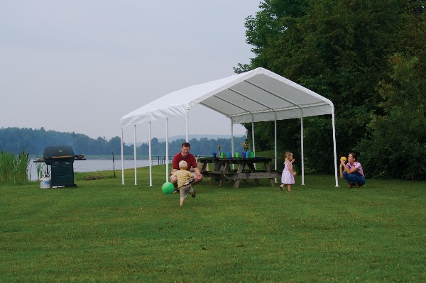 Portable Garage Shelter: Storage buildings, canopies 